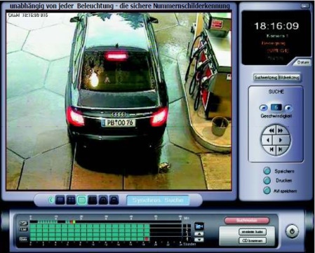 Beispiel Videoüberwachung Tankstelle